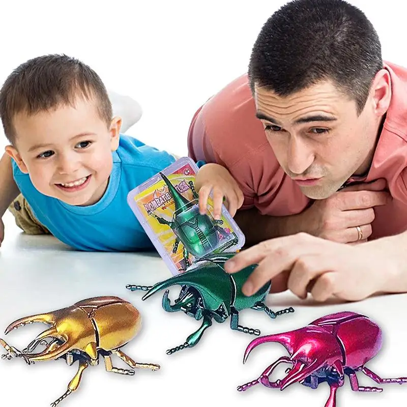 Battery-free Wind Up Insect Toys 1/3/7Pcs Realistic Ladybug Bee Beetle for Kids Playtime Party Favors Holiday Small Gifts