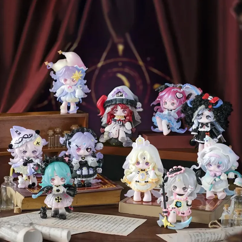 

Ninita Witch Revelation Series Blind Box Cute Ninita Action Figure Doll Mystery Box Desktop Decor Ornament Surprise Bag Gift Toy