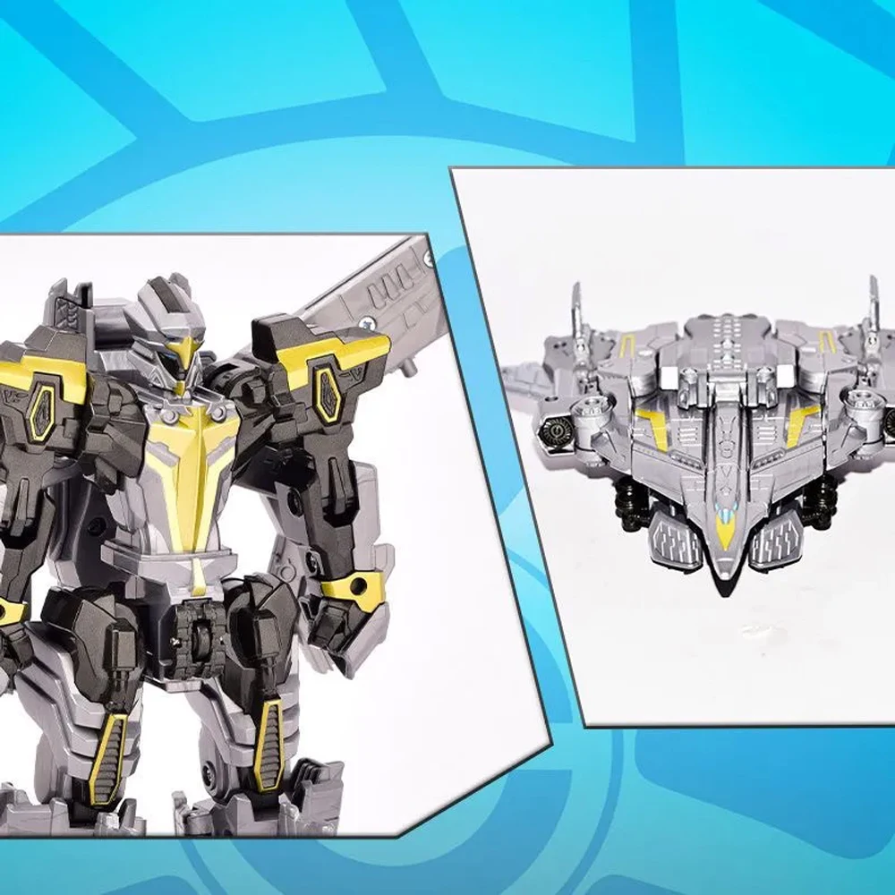 توبوت V GD الفضة إعصار هوك الكورية أنيمي تحويل روبوت عمل الشكل تشوه لعب أطفال بنين روبوت الهدايا
