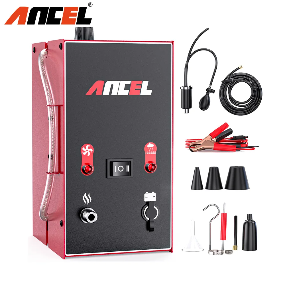 ANCEL S160 Car Smoke Leak Detector EVAP System Diagnostic Tool  Fuel Pipe Leakage Analyzer Vacuum Tester for Car