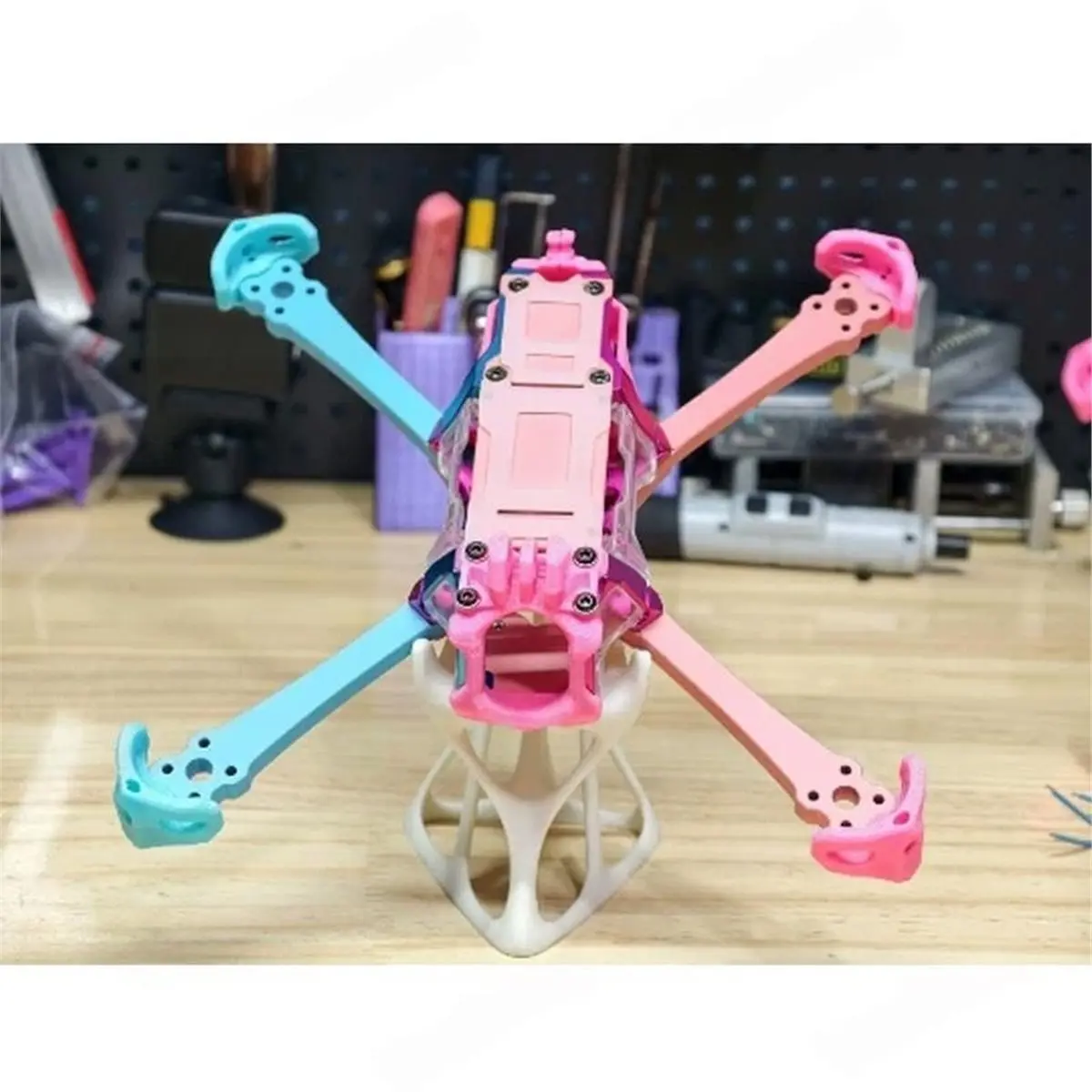 11·11COUPON 4PCS for Bando5 Motor Anti-Collision Protector Turtle Shell FPV Drone Motor Protective Cover Blue