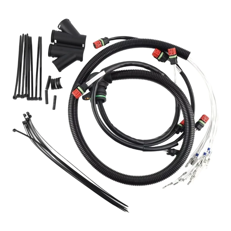 

Engine Injector Wire Harness Kit Suitable for B13 D13 22248490 22190628 7422248490 Bus Truck Antibreak Cable Replacement