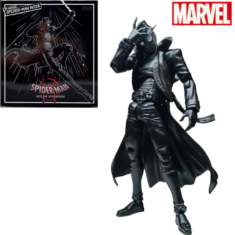 

Thousand-value practice SV action Spider-Man parallel universe Spider-Man black 6-inch action figure model toy Myers