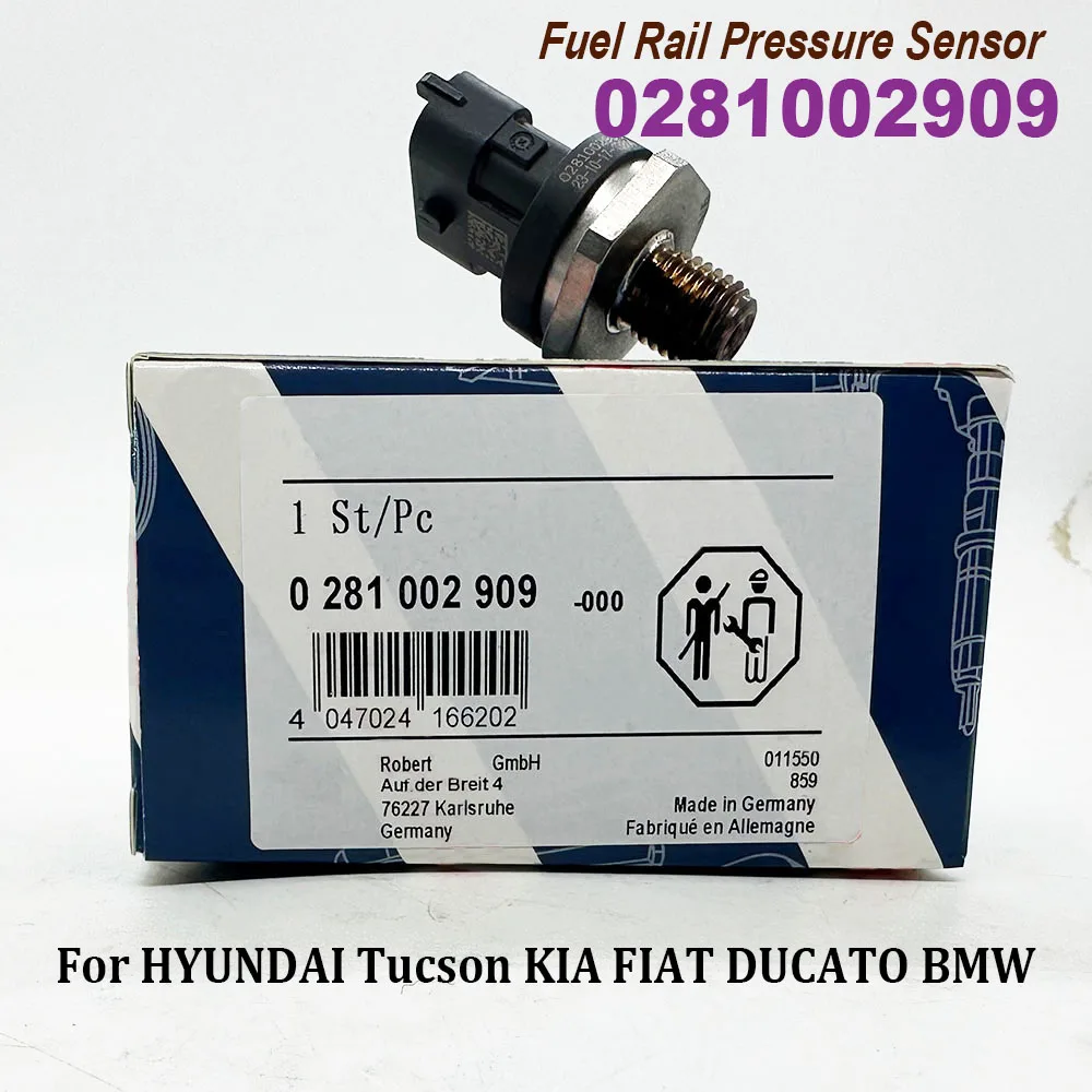 

0281002909 Fuel Rail Pressure Sensors OEM 0281002867 8200600206 HHYUNDAI Tucson KKIA Sportage FFIAT DUCATO