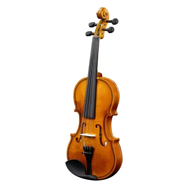 New 1/4 original sound violin set with hard case, bow, shoulder rest, rosin, extra strings and sound damper
