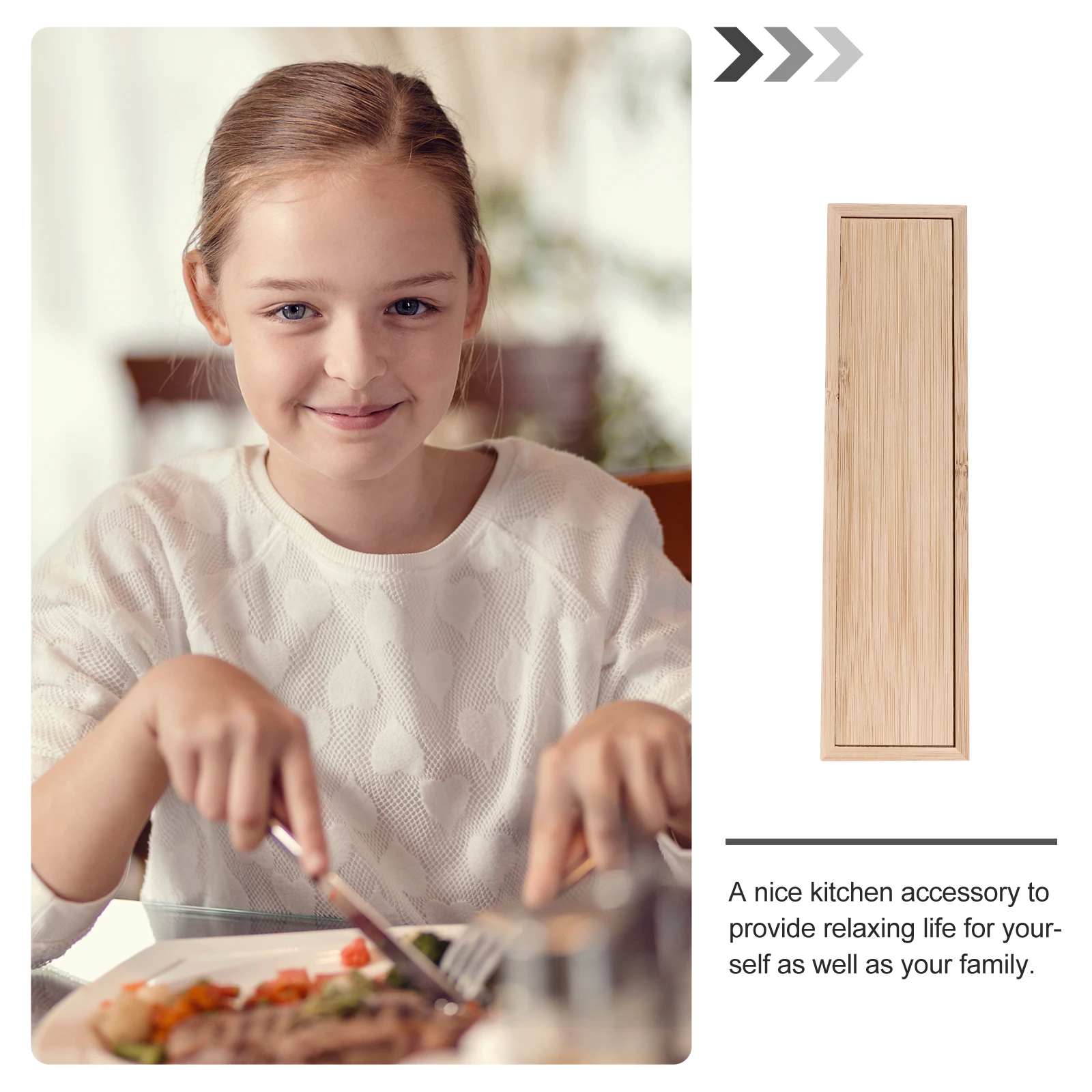 

Knives Forks Storage Box Tableware Organizer Household Chopstick Box Kitchen Space Saving Compact Design Environmentally