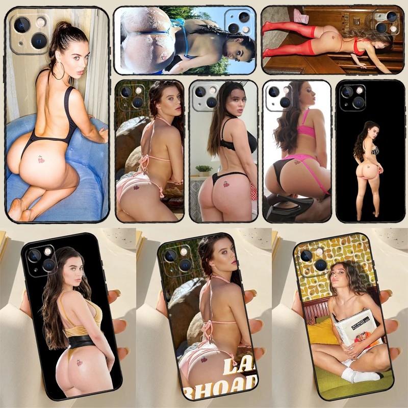 Sexy Lana Rhoades Phone Case For iPhone 13 12 11 14 15 Pro Max Case For iPhone XR X XS Max 7 8 Plus SE Coque Capa