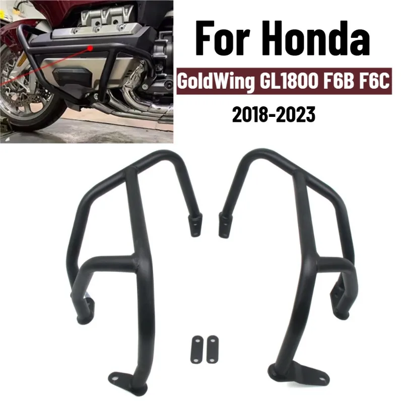 For Honda GoldWing GL1800 F6B F6C 1800 GL Gold Wing 2018-2023 2022 Motorcycle Crash Tank Bars Bumper Engine Guard Bar Protector