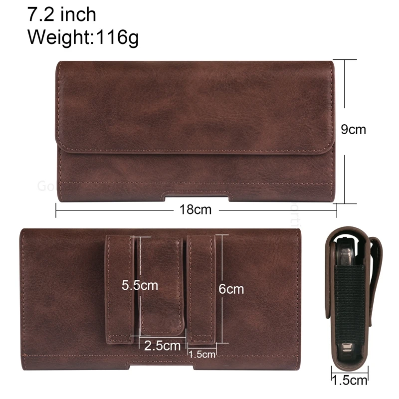 For iPhone 17E 16 15 Pro Max Leather Case Waist Phone Pouch For Apple 16E 15 Plus 17 Air 14 Pro Max Magnet Bag Phone Belt Cover