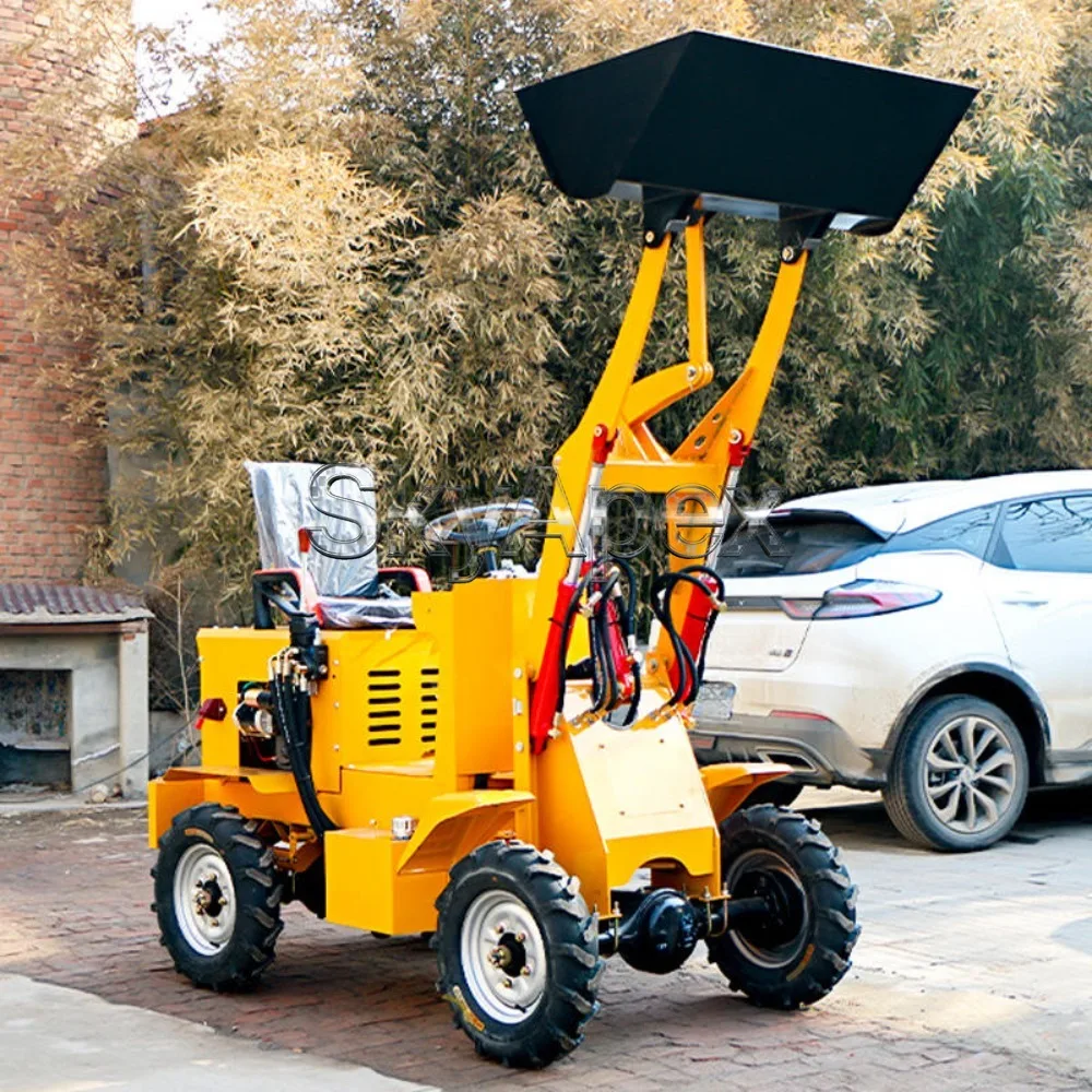 Factory Direct Supply Diesel Front End New Wheel Loaders Articulated Compact Farm Bucket Shovel 4x4 Wheel Type Loader