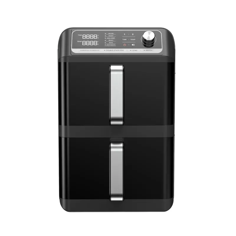 Digital Double Air Fryer Oven Large Capacity Electric Cooker Healthy Oil Free Frying Machine for Home Kitchen Hotel Use Fast