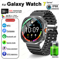 New Galaxy Watch 7 Ultra Smart Bracelet Men 32GB Memory GPS Trackr NFC HD Sapphire Screen Bluetooth call Smartwatchs For Samsung