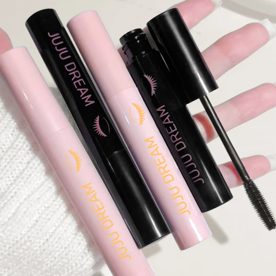 JUJU Mascara تغذي الرموش، يطيل، تجعيد الشعر، ماسكارا من الألياف السائلة المقاومة للماء #6