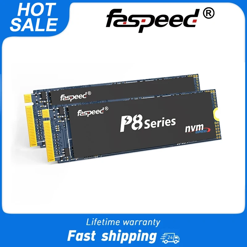 

1/10 шт., Твердотельный накопитель Faspeed M.2 NVME SSD 1 ТБ 512 ГБ 256 ГБ 128 ГБ M2 PCIe 3,0*4 2280, внутренний жесткий диск для настольного ПК, ноутбука