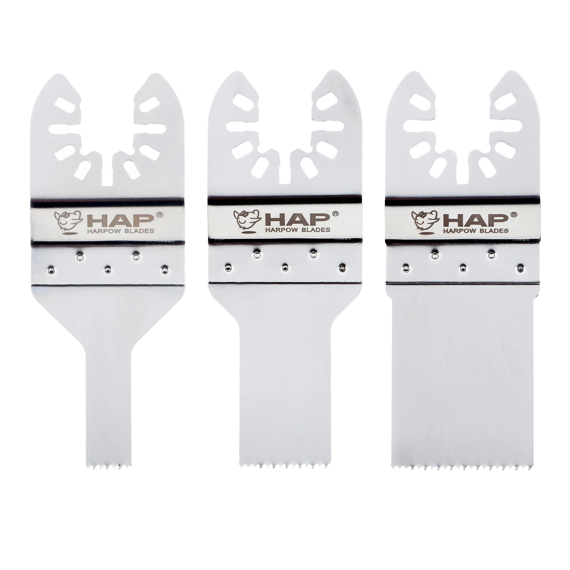 

3PCS Wood PVC Plasterboard Cutting Oscillating Multi Tool Blades Set Stainless Steel 10mm 20mm 30mm Oscillating Saw Blades HAP