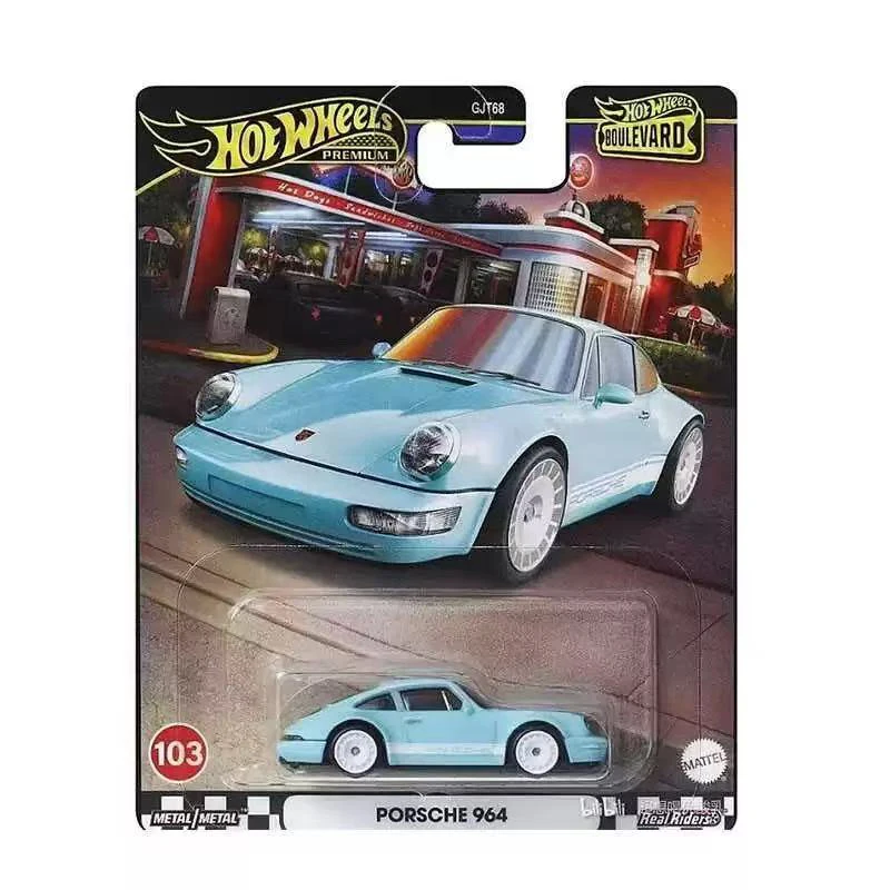 New Hot Wheels 1:64 GTJ68 Gold Garden Big Road The Beloved Choice Scale Plymouth Alloy Model Car Toy