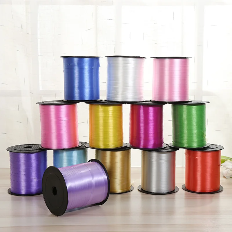 250Yards Balloon Curling Ribbon for Gift Wrapping Balloon Tie Rope Ribbon Wedding birthday party Christmas decoration Supplies