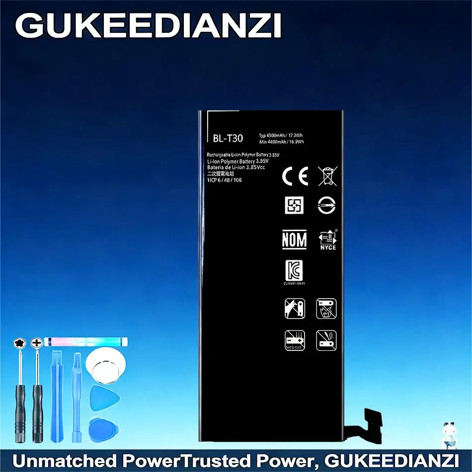 

Аккумулятор для мобильного телефона BL-T30 4500 мАч для LG X Power 2 II L64VL M320F M320N M322 L63BL K10 Power M320 M320DSN M320TV MLV7N