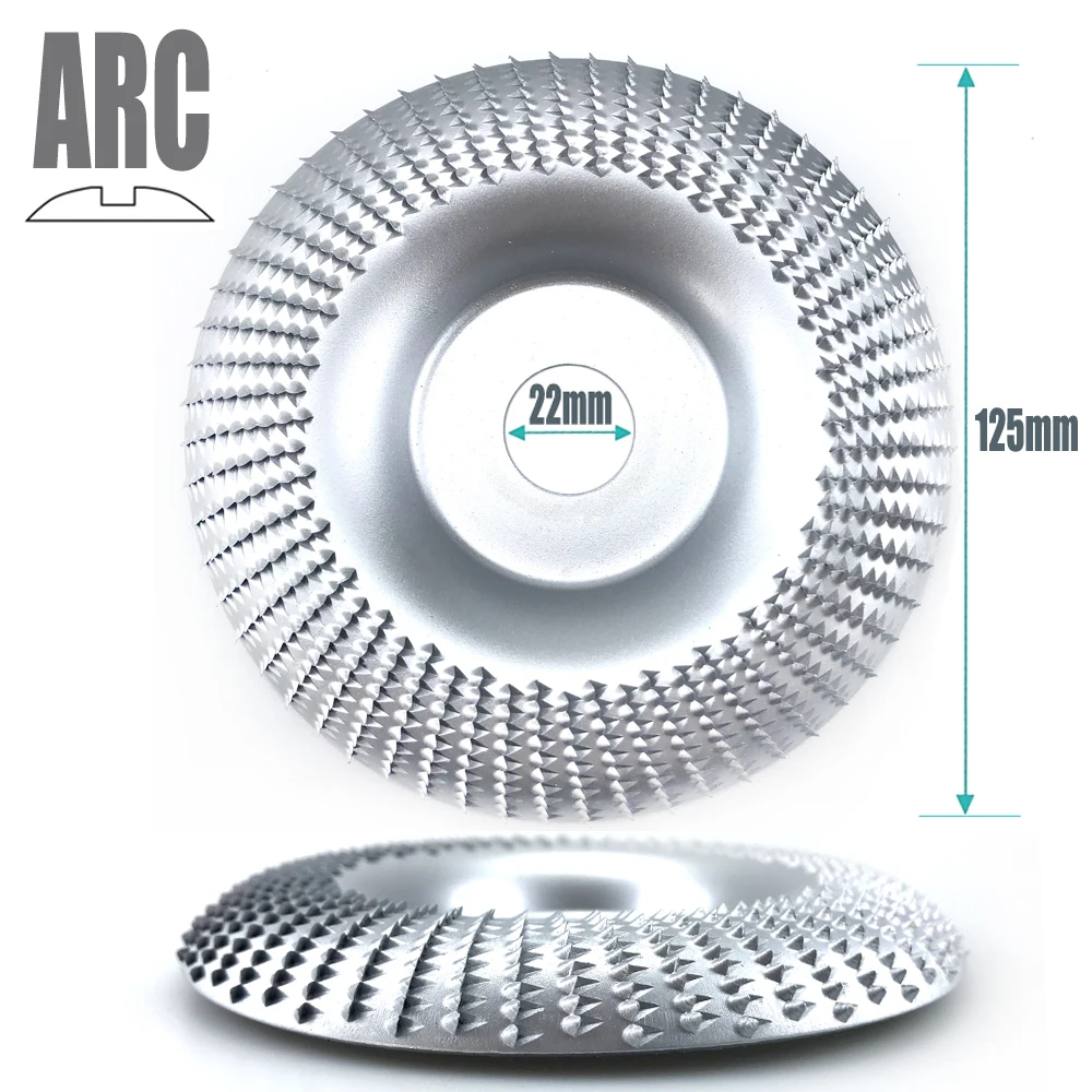 22 مللي متر فتحة 125 مللي متر الخشب نحت القرص النجارة زاوية طحن عجلة قرص كشط الرملي القرص الدوار أداة ل زاوية طاحونة