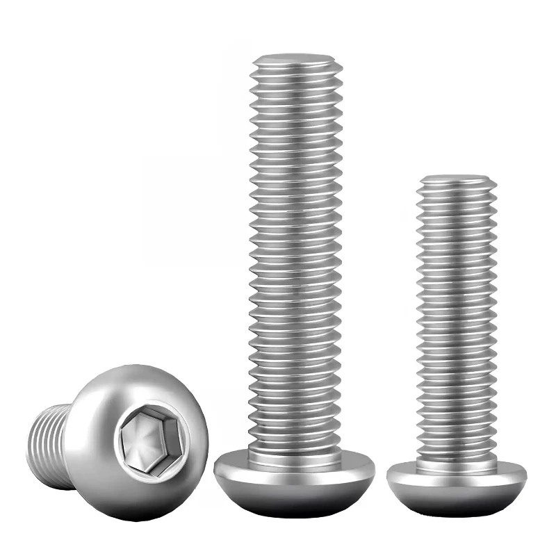Stainless Steel Screws, Flat Washers, and Brass Inserts: Multi-Size Assortment Set