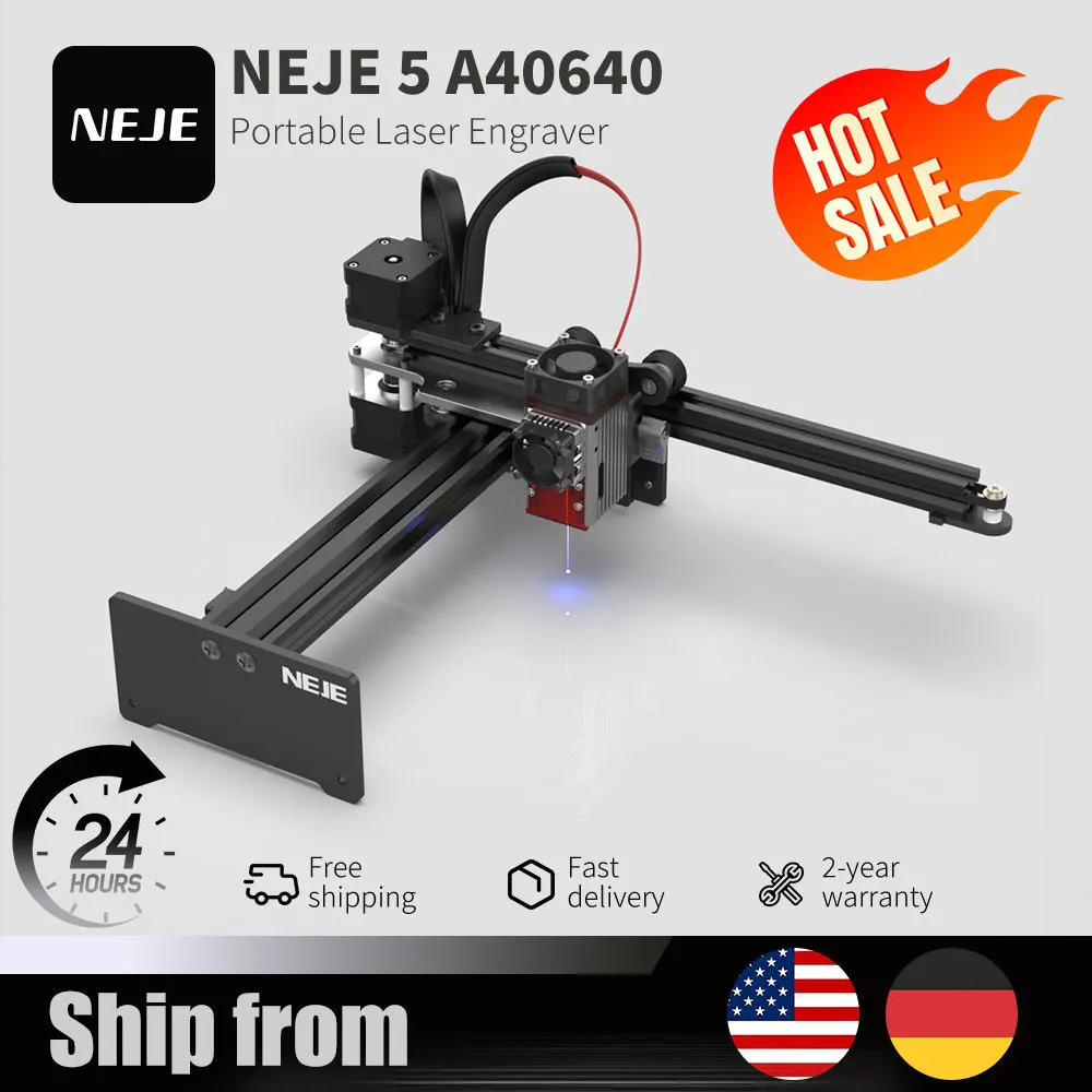 Neje 5 40W-80W Ligh…