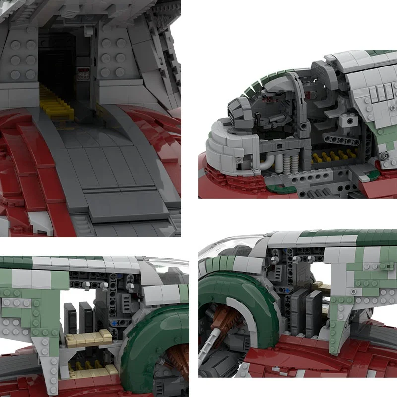 3066 قطعة MOC Boba Fett s الرقيق 1 مسمار io ملف ستار نموذج هدية الكريسماس ألعاب البناء كتل لتقوم بها بنفسك فكرة التعليم عيد ميلاد الاطفال