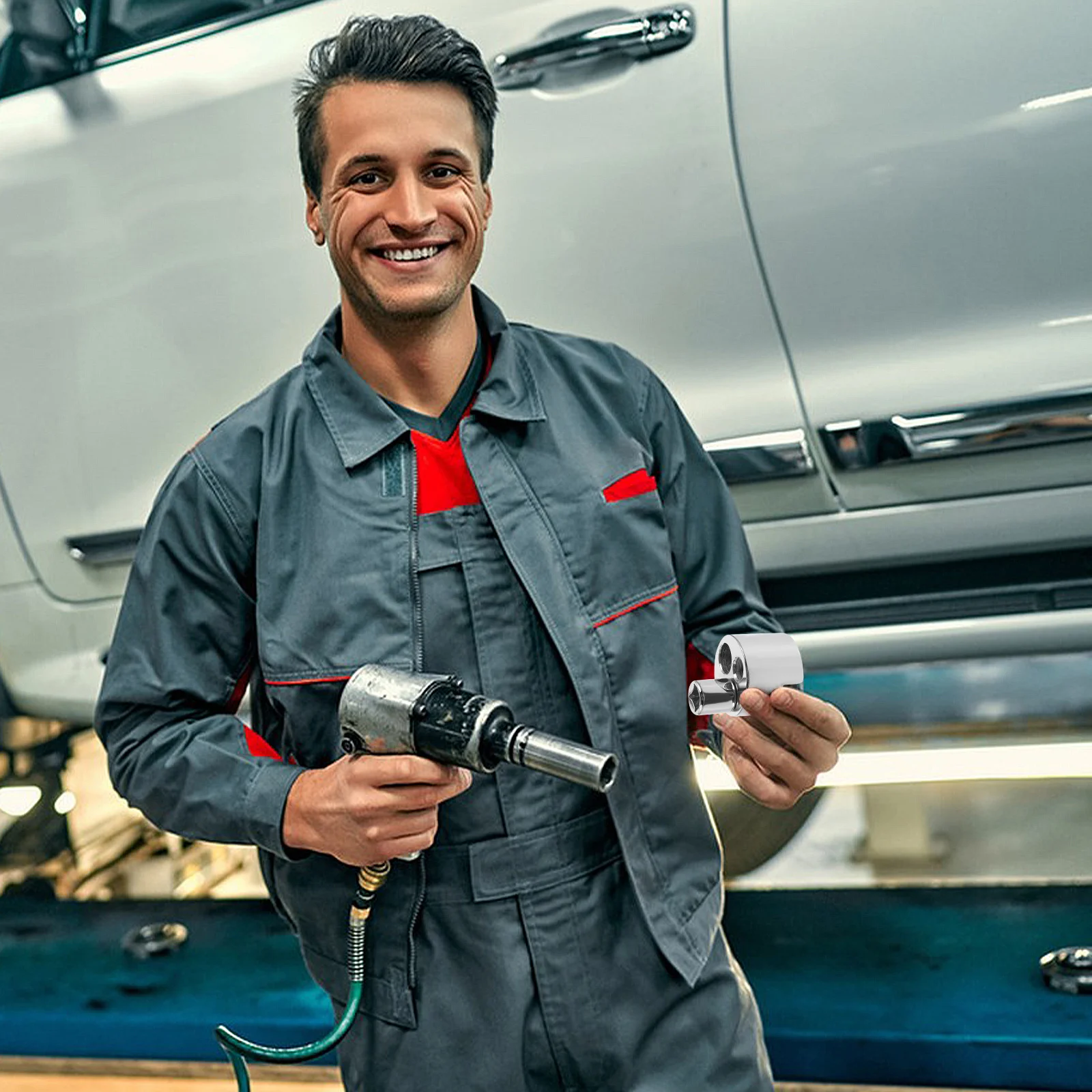 الكربون الصلب محرك النازع مزيل دليل أداة مفتاح الربط مصقول الكروم الترباس النازع مساحة صغيرة استخدام أداة مفتاح الربط