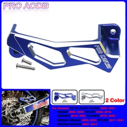 CNC Aluminum Rear Brake Caliper Guard Protector Cover For Yamaha parts YZ 125 250 250X 250F 450F 250FX 450FX 125X WR250R WR250X