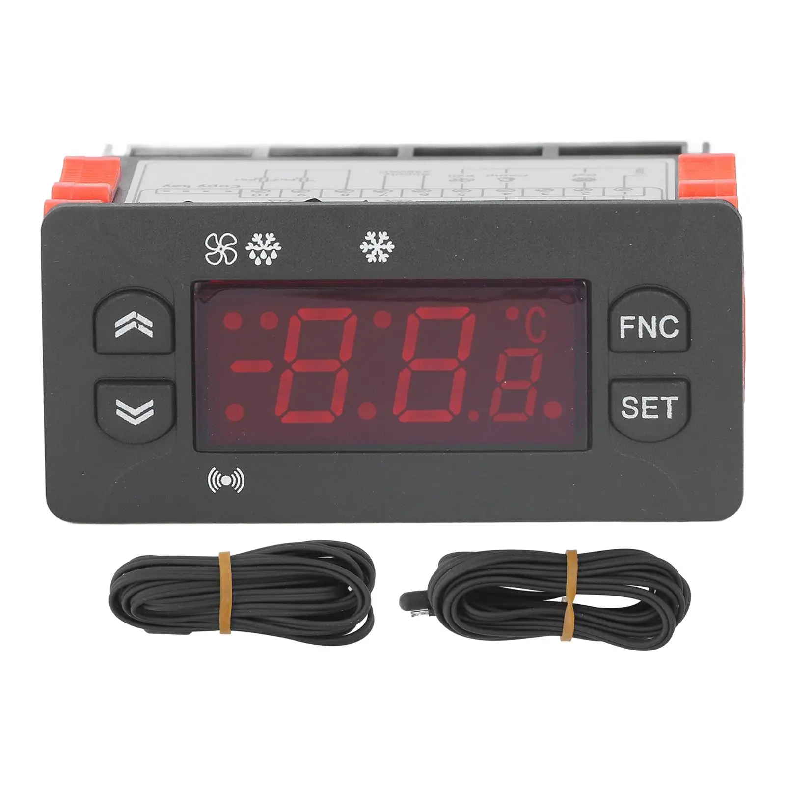 

Fahrenheit Switchable Digital Thermostat Temperature Controller 230V AC NTC Sensor for cooler Refrigerator