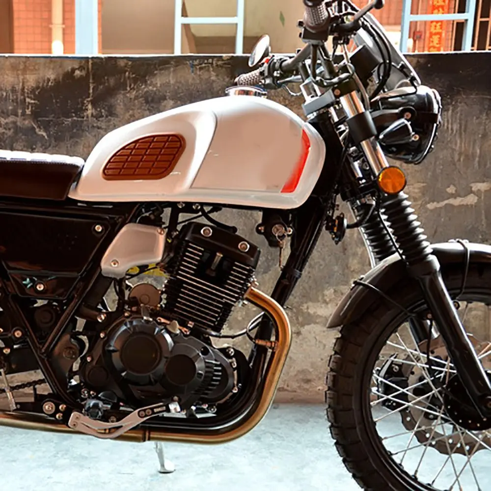 

Retro Motorcycle Tank Pad Anti-Slip Universal Gas Tank Protector Customization Durable Knee Tank Pad Motorcycles Accessories