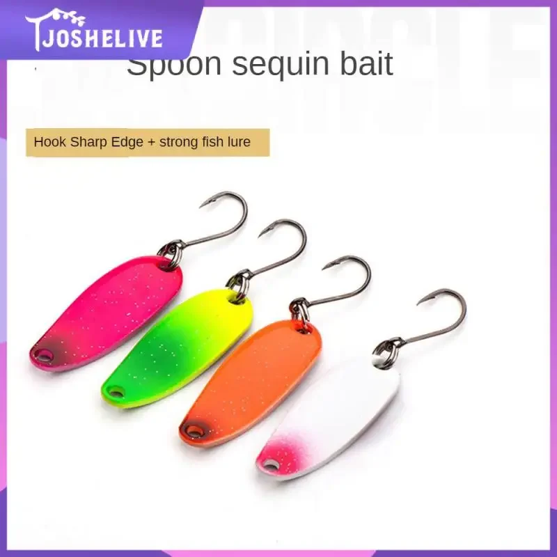 Jerry Gemini Micro Fishing Spoons Area Trout Wobbler2g 3.5g 4.5g UV Colours Metal Lures Spinner Bait Glitters Wholesale