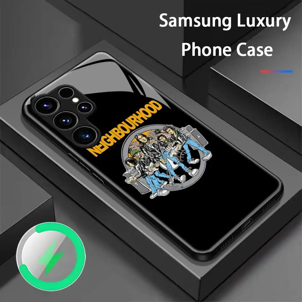 Cool Popular The Nbhd Band Phone Case For Samsung S26 S25 S24 S23 S22 S21 S20 Plus Ultra Glass Magnetic Case