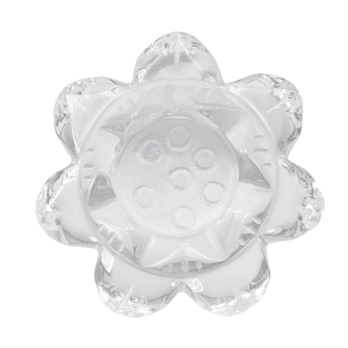 

Natural Rock Quartz Crystal Green Fluorite Lotus Candle Holder Ornaments Reiki Healing Craft Decoration Room Jewelry Decoration