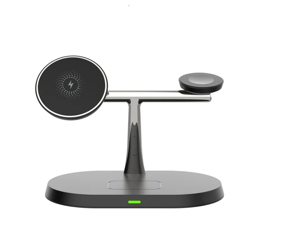 Three-In-One Magnetic Wireless Charger Fast Charging Station, Suitable For Apple Products And Other Devices