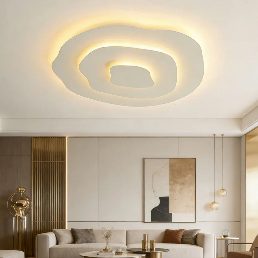 Moderne LED-Deckenleuchte für Wohnzimmer, Esszimmer, Schlafzimmer, Kinder, Arbeitszimmer, Gang, Kronleuchter, Heimdekoration, Beleuchtungskörper, Glanz