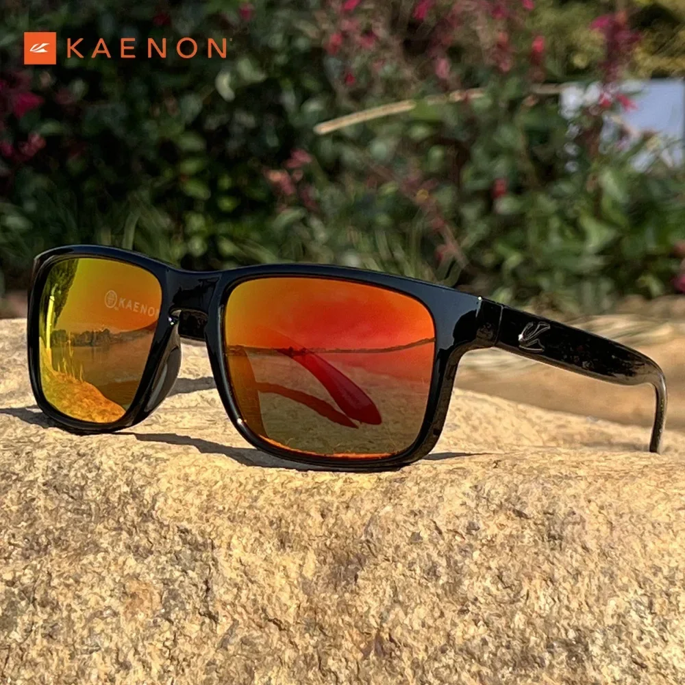 KAENON with High Quality Famous Brand Sport Men Sunglasses Polarized Sun Glasses Outdoor Driving Photochromic Sunglass with Box