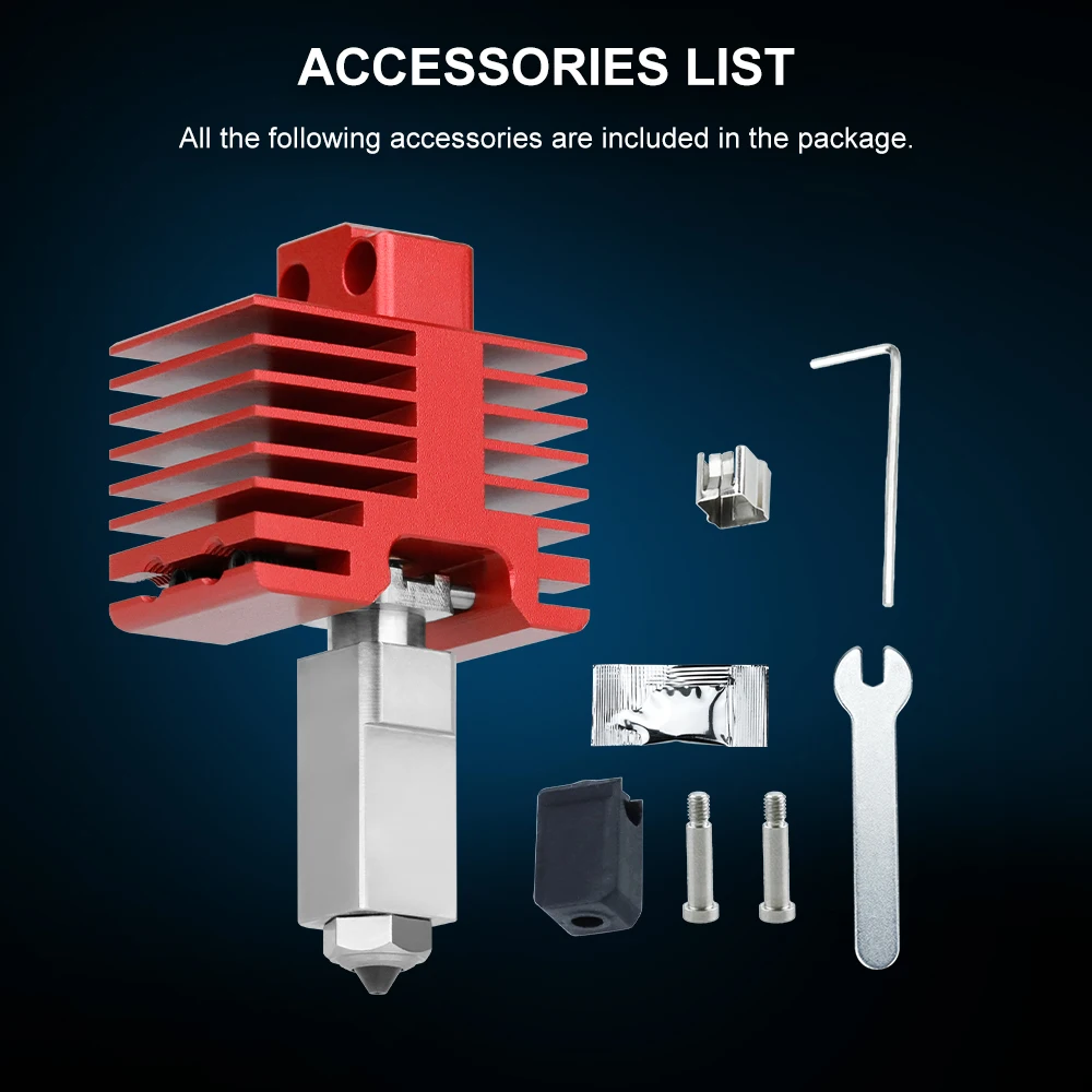 Upgrade TZ4.0 Hotend Kit For BambuLab P1S,P1P,X1,X1C,X1E New One