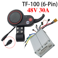 48V 30A Smart Brushless Controller TF-100 6-pin Meter LCD For Kugoo M5 Electric Scooter Modified Bicycle