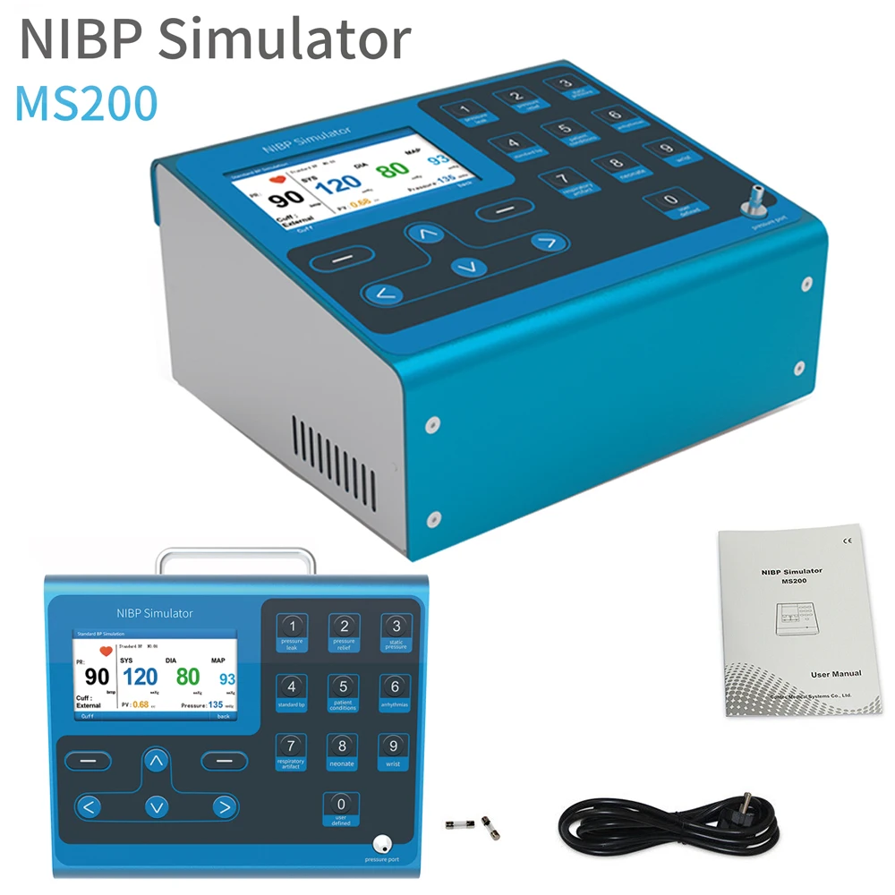 NIBP Simulator Provides Adult,neonate, Eight Variations Patients Conditions,user-defined Simulations