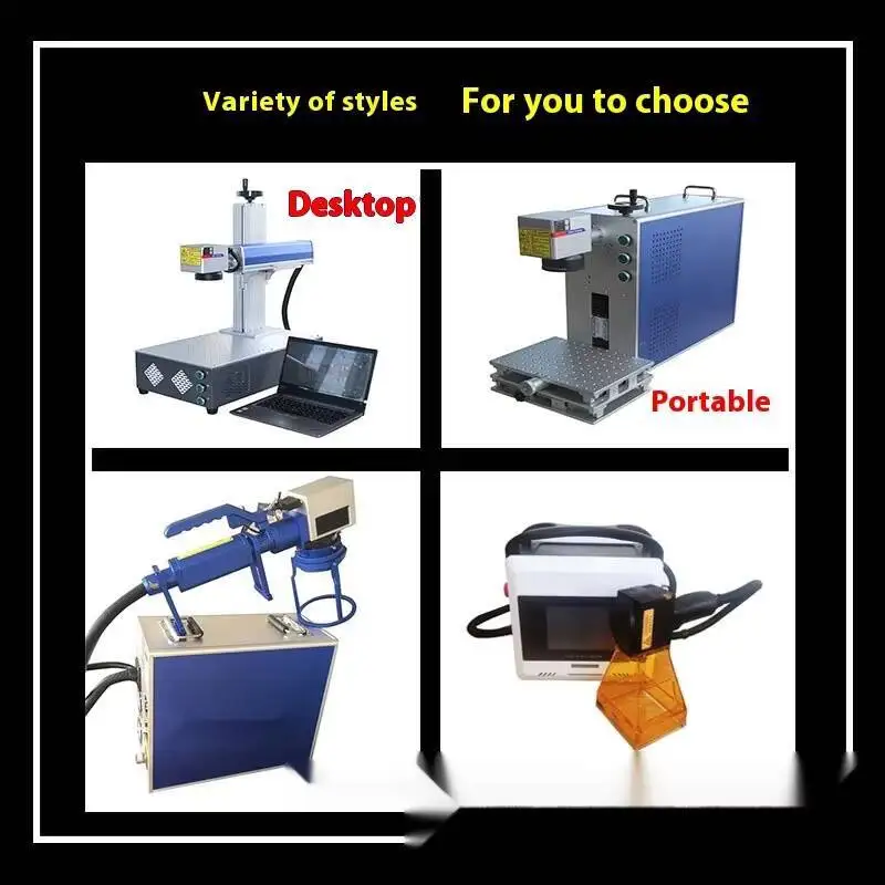 Laser Engraving For Metal And Plastic Date Fiber Machine Stainless Steel Marking Coding Equipment