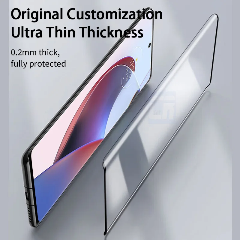 9D Curved Tempered Glass For Motorola Edge 30 50 Ultra Fusion 40 Neo Full Glue Screen Protectors For Moto X40 X30 S30 Pro Glass