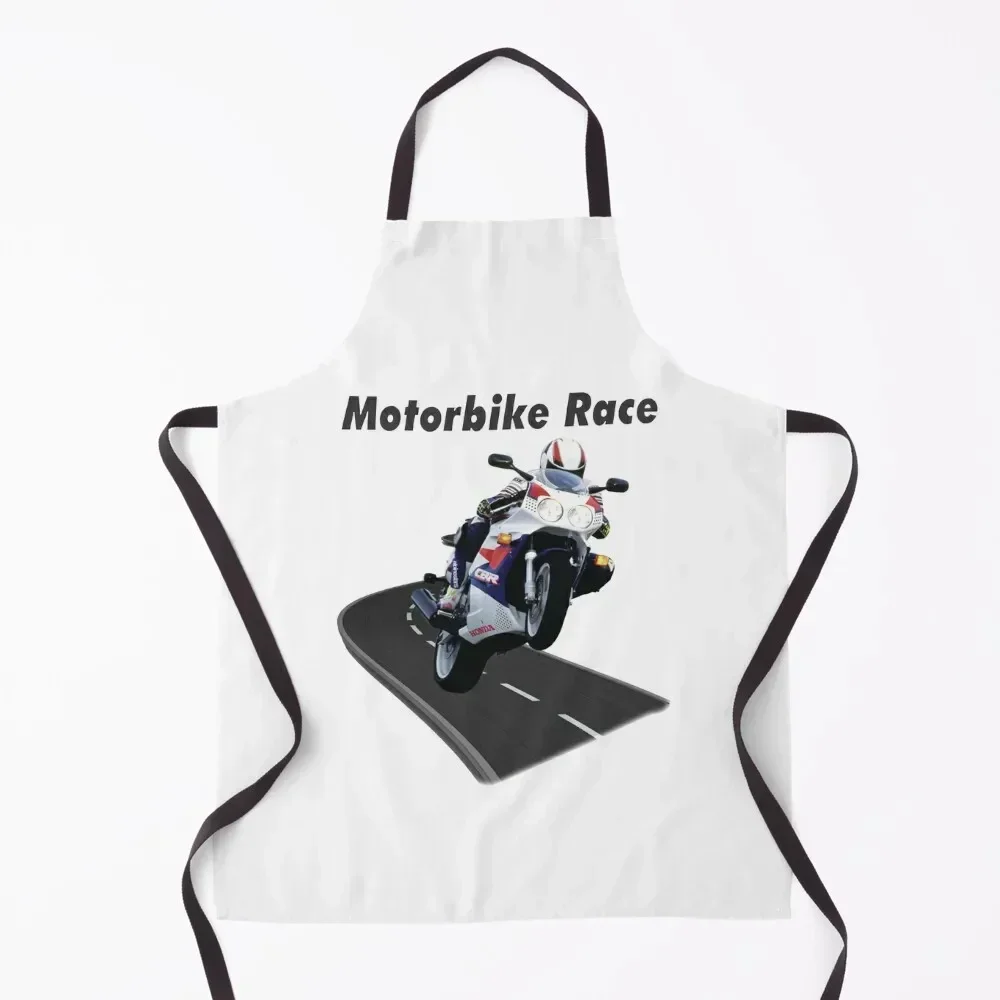 

Motorbike Race Gifts 2021 Apron Kitchen And Household Goods For Hairdresser cook wear Kitchen Utensils Apron