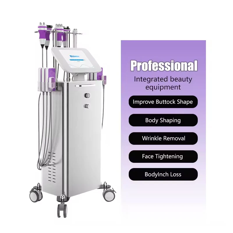 

Vacuum Cavitation Slimming Massage Firming Rejuvenating Skin Removing Fat Lumps Beauty and Rejuvenation Models Shaping Contours