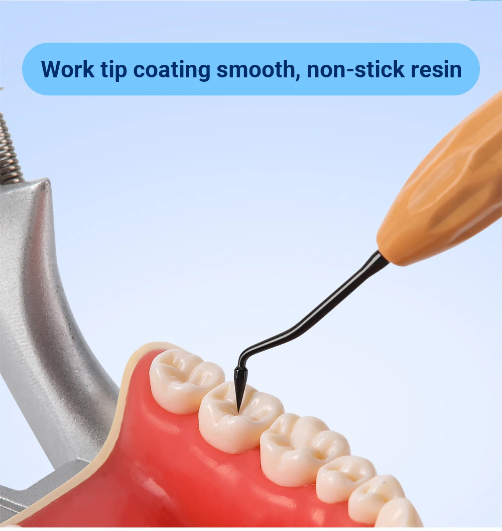 AZDENT Dental Resin Filler gefüllt restauratives Instrument ästhetische Restaurierung Messer Sterilisation Zahnmedizin Werkzeuge autoklavierbar – Detail 3