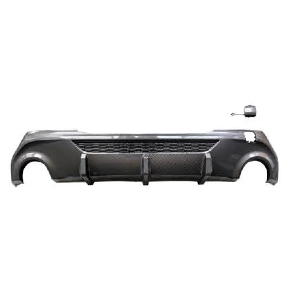 

Suitable for BMW 1 Series F40 135I rear lip double-sided single-outlet carbon appearance F40 135I rear splitter