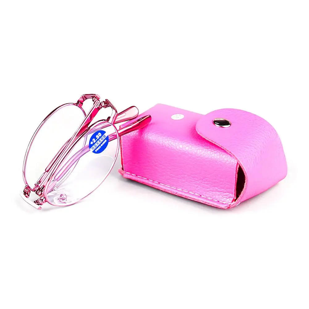 

Vision Care Dual Light Hyperopia Eyewear Anti Blue Light Presbyopia Eyeglasses Folding Reading Glasses With Glasses Case