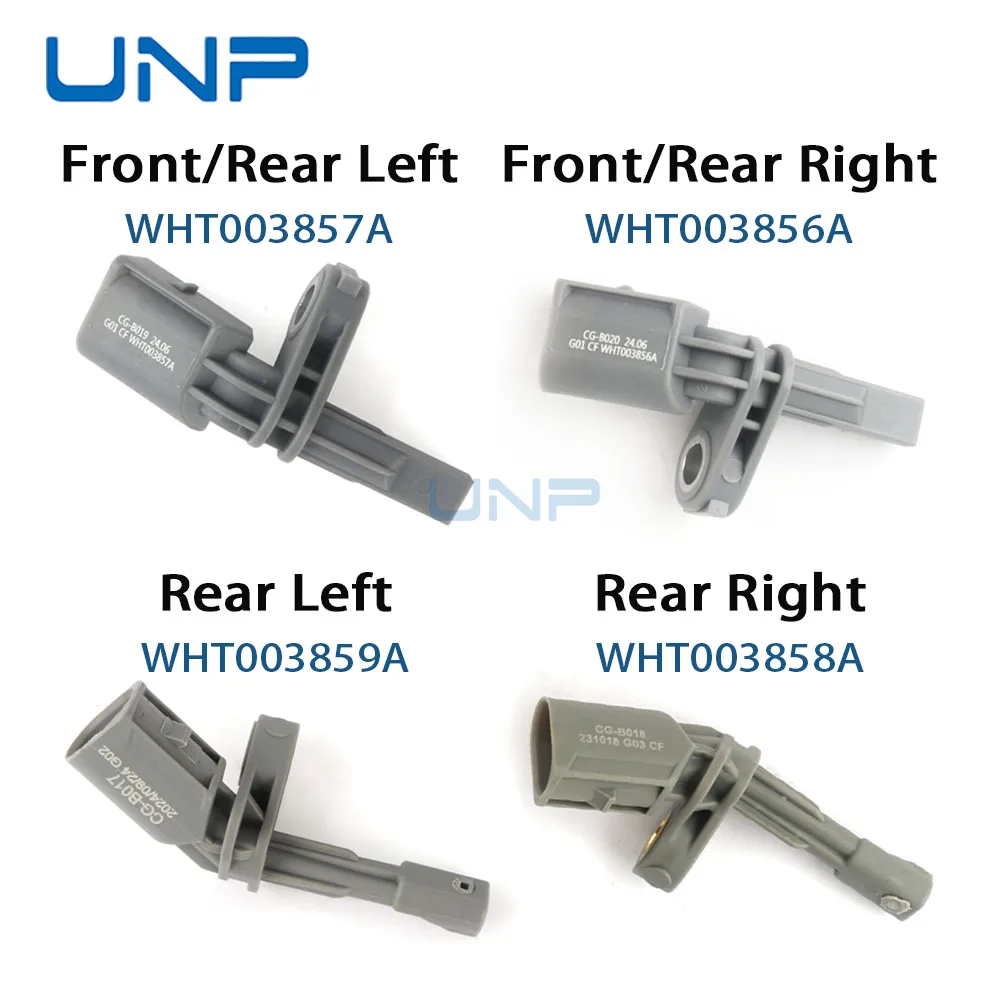 

WHT003856A WHT003857A WHT003858A WHT003859A Front Rear L/R ABS Wheel Speed Sensor for AUDI A3 Q3 Q7 VW Golf Passat Tiguan SKODA