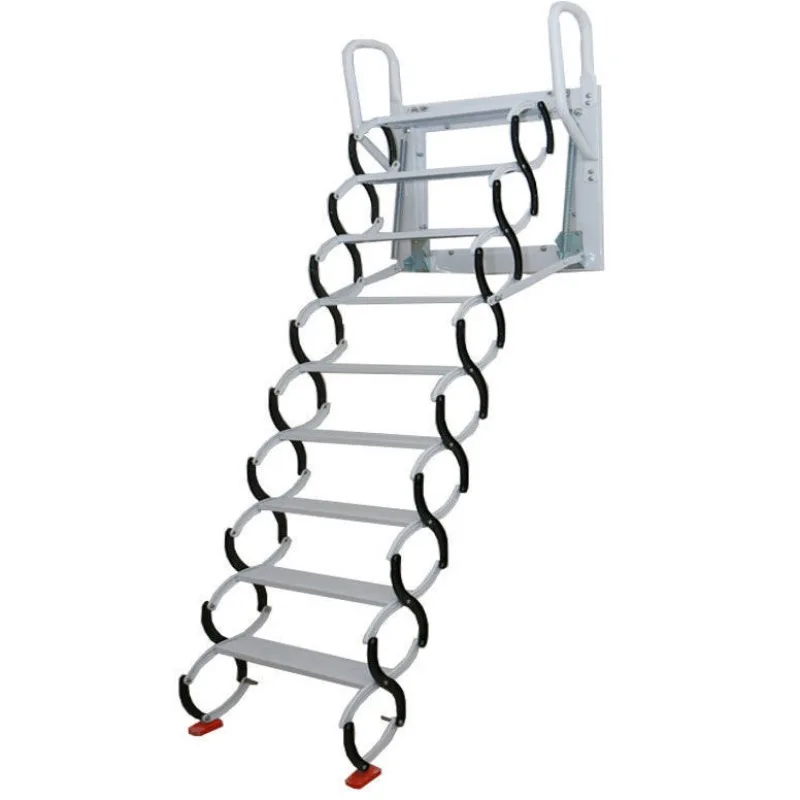 Lifting duplex stretching simple folding invisible multifunctional ladder