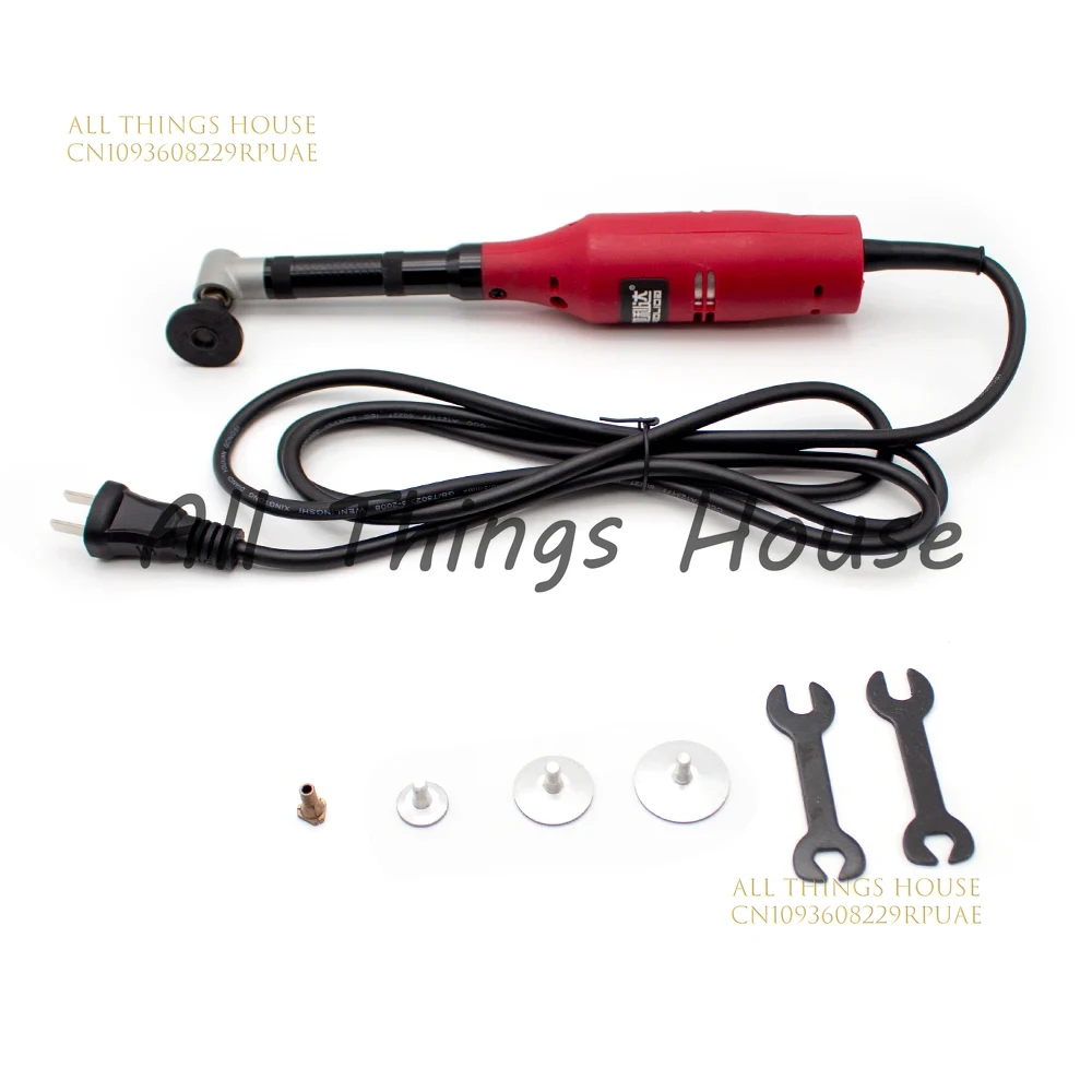 

AC 220V Micro Angle Grinder Multifunction Electric 90° Elbow Grinding Machine Die Polishing Machine 130W 10000RPM