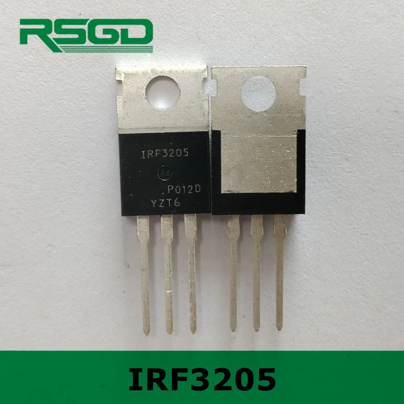 10PCS IRF3205PBF IRF3205 TO-220 Power MOSFET Transistor  55V 98A 8mOhm 97.3nC TO-220 new original